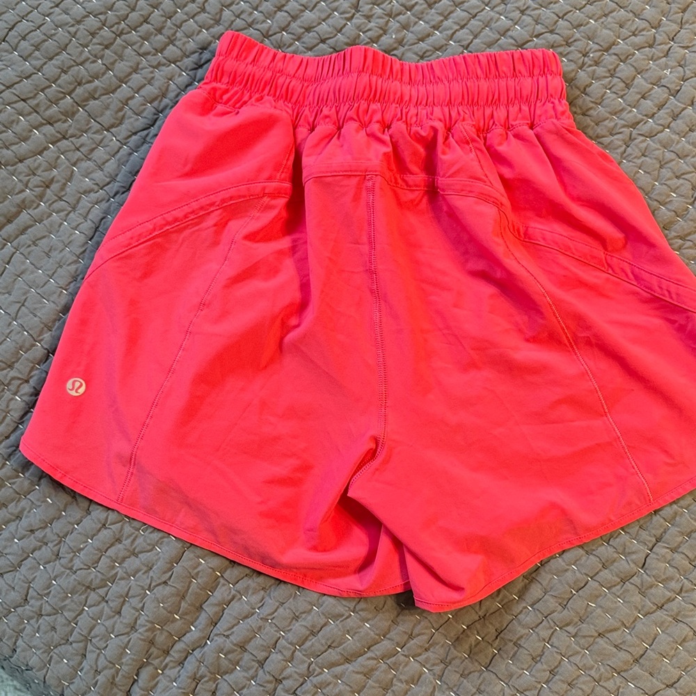 Lululemon Track That High-rise lined short. 5” I seam. - Picture 3 of 6